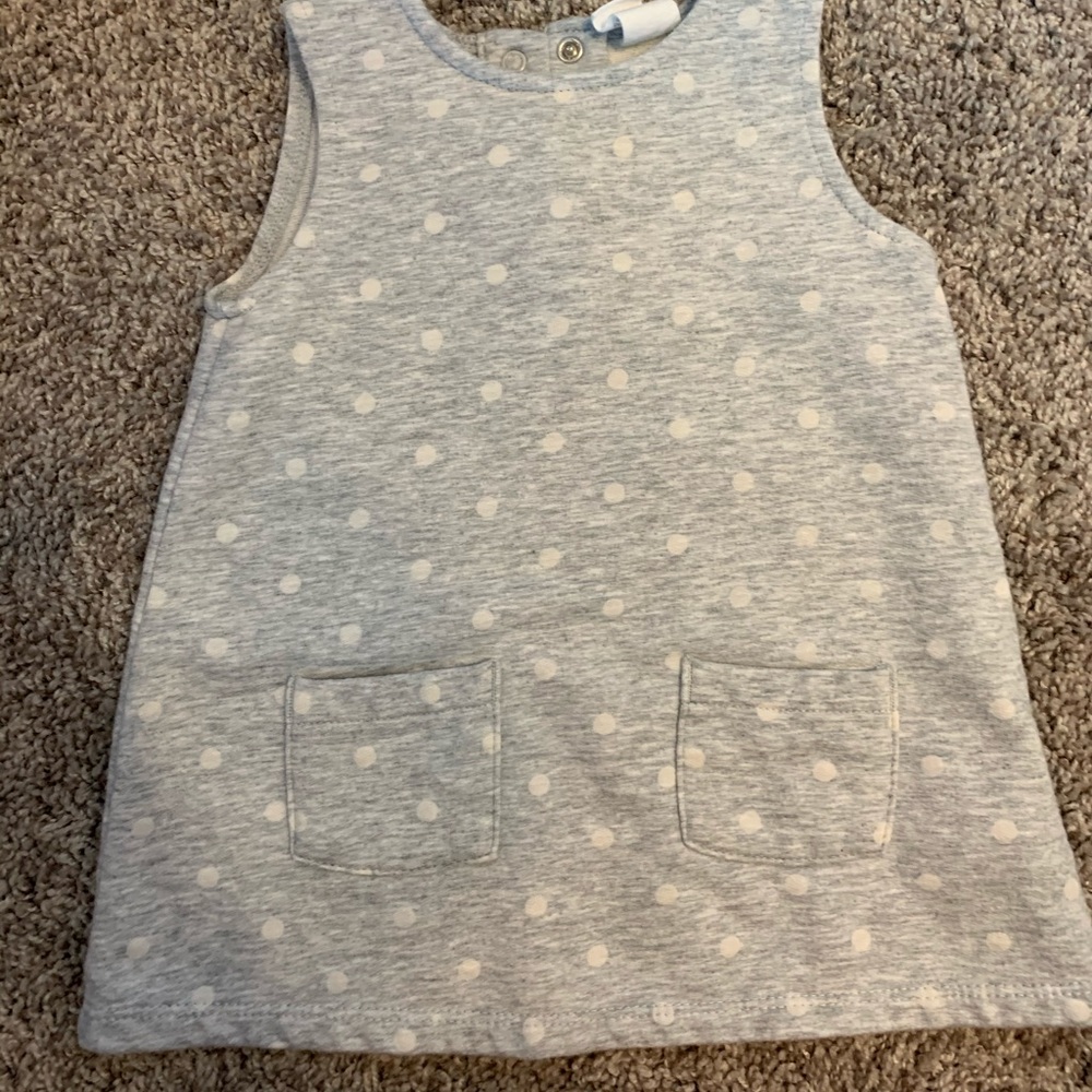 Grey h m dress